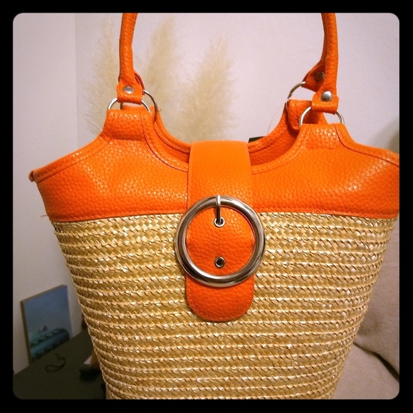 Macy's Handbags - Straw Purse